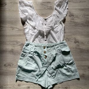 High waisted Abercrombie shorts